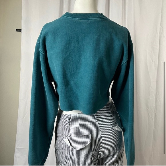 NWT CHAMPION Vintage Womens Crop Hoodie Medium - Picture 4 of 4